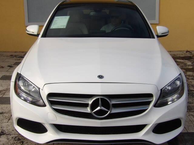 used 2018 Mercedes-Benz C-Class car, priced at $17,400