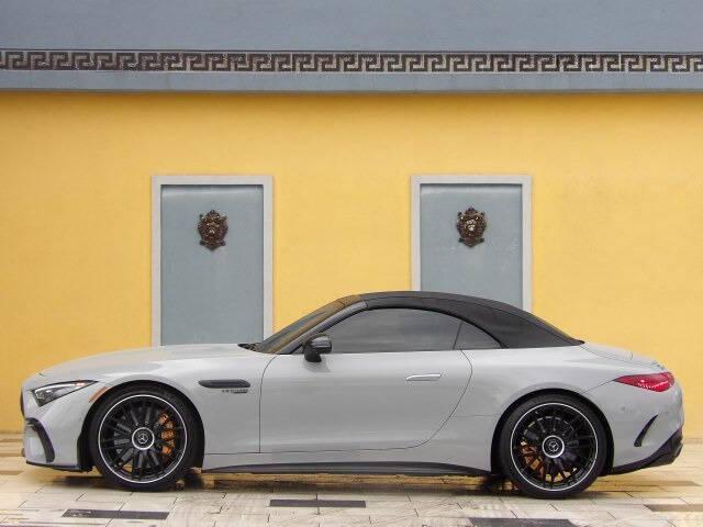 used 2022 Mercedes-Benz AMG SL 63 car, priced at $83,800