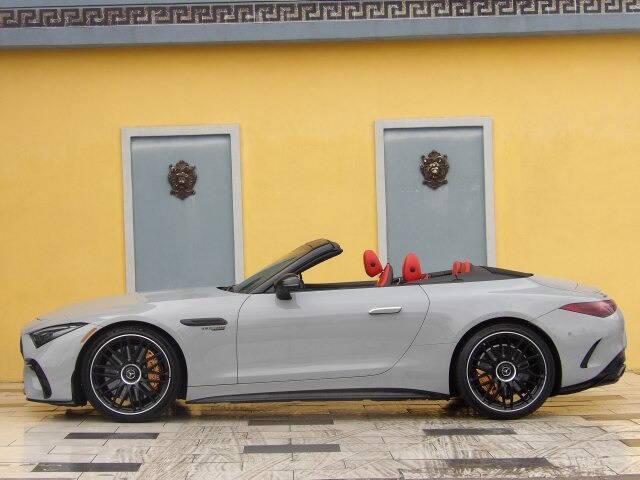 used 2022 Mercedes-Benz AMG SL 63 car, priced at $83,800