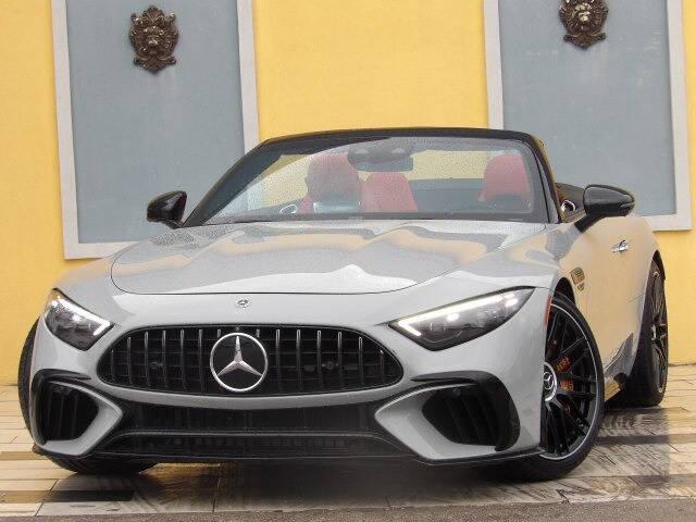 used 2022 Mercedes-Benz AMG SL 63 car, priced at $83,800