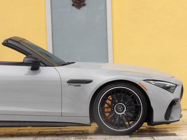 used 2022 Mercedes-Benz AMG SL 63 car, priced at $83,800