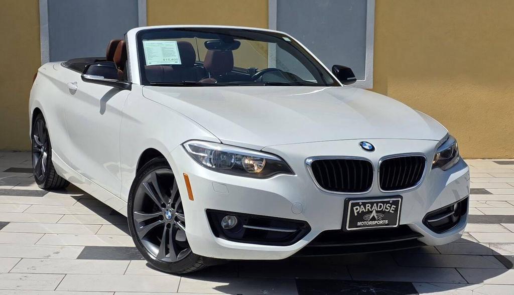 used 2015 BMW 228 car, priced at $15,400