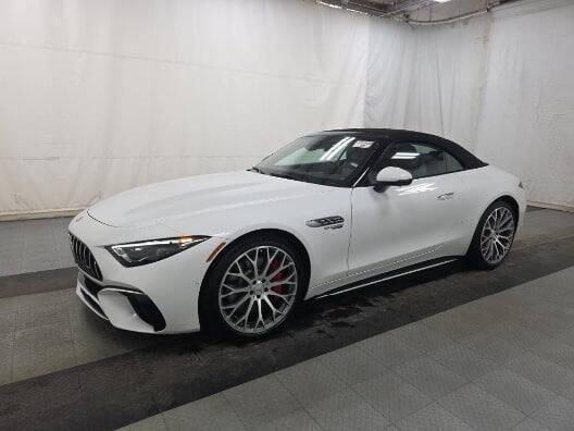 used 2022 Mercedes-Benz AMG SL 55 car, priced at $82,400