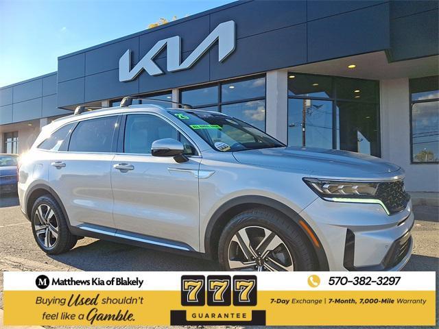 used 2022 Kia Sorento Plug-In Hybrid car, priced at $24,574