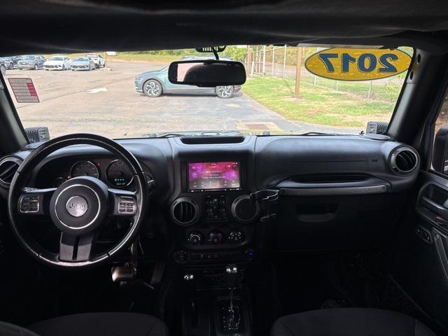 used 2017 Jeep Wrangler Unlimited car, priced at $18,000