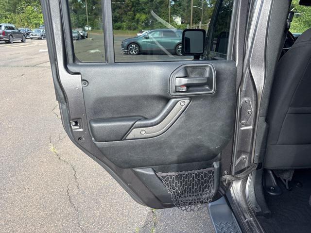 used 2017 Jeep Wrangler Unlimited car, priced at $18,000