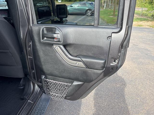 used 2017 Jeep Wrangler Unlimited car, priced at $18,000