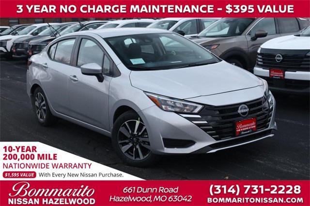 new 2025 Nissan Versa car, priced at $20,295