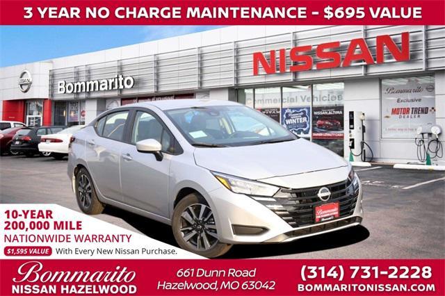 new 2025 Nissan Versa car, priced at $20,450