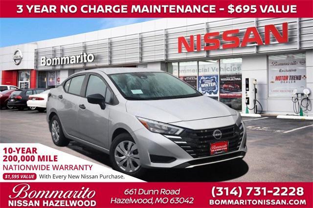 new 2025 Nissan Versa car, priced at $17,950