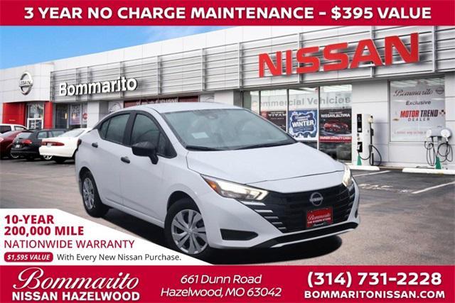 new 2025 Nissan Versa car, priced at $17,950