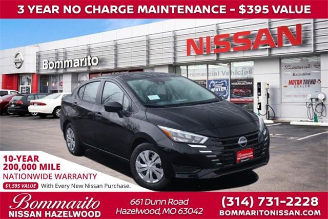 new 2025 Nissan Versa car, priced at $17,950