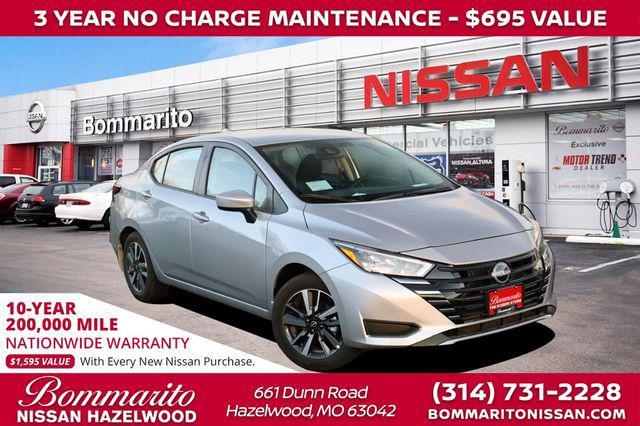 new 2025 Nissan Versa car, priced at $20,445