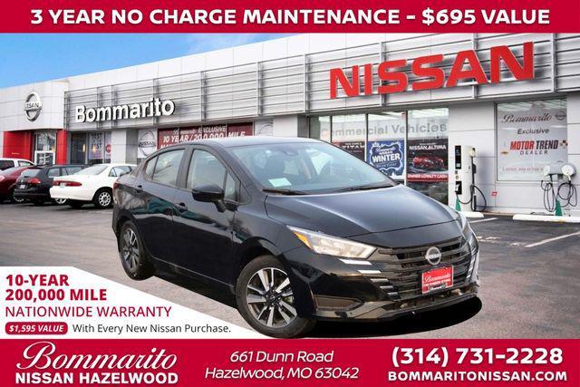 new 2025 Nissan Versa car, priced at $20,445