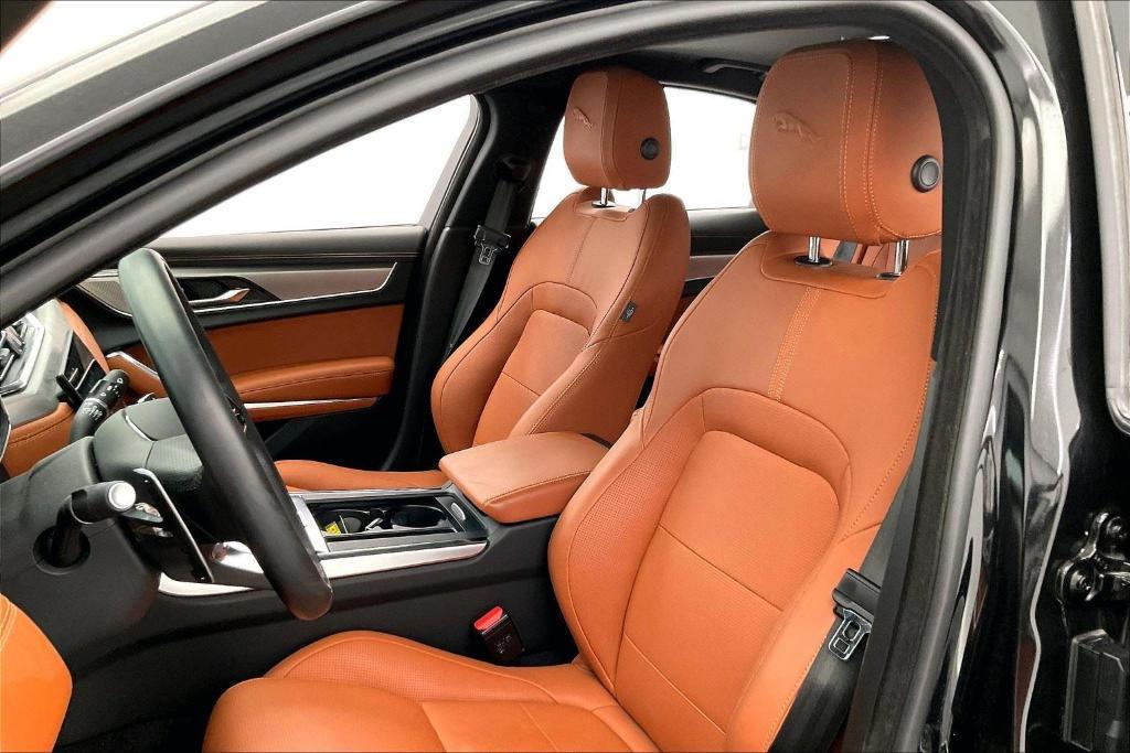 2022 Santorini Black Jaguar XF