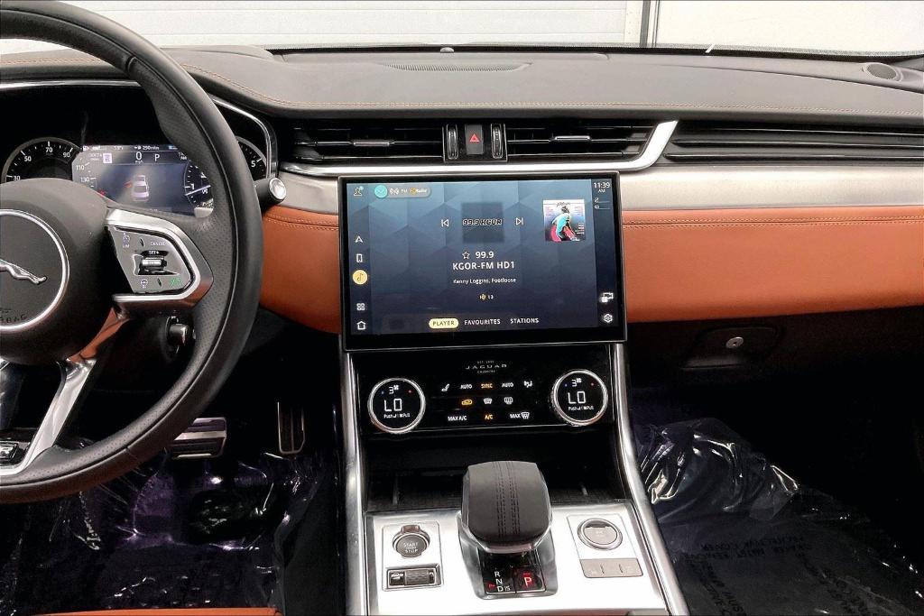 2022 Santorini Black Jaguar XF