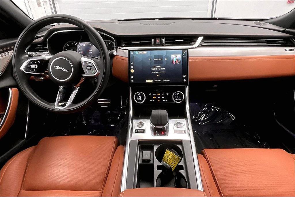 2022 Santorini Black Jaguar XF