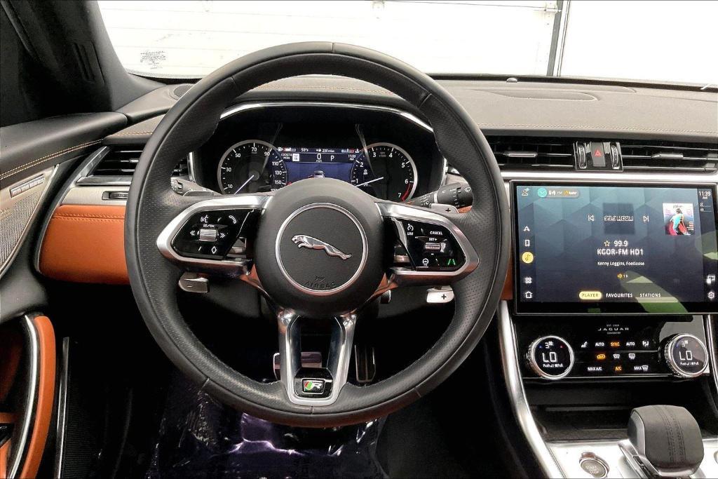 2022 Santorini Black Jaguar XF