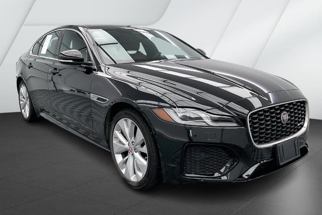 2022 Santorini Black Jaguar XF