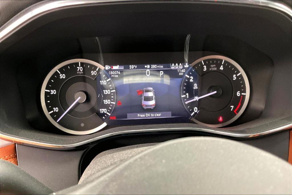 2022 Santorini Black Jaguar XF