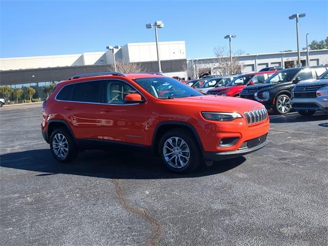used 2021 Jeep Cherokee car, priced at $18,599