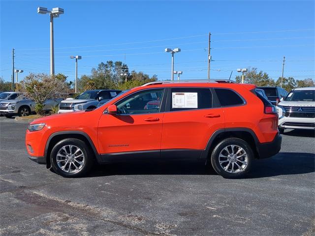 used 2021 Jeep Cherokee car, priced at $18,599