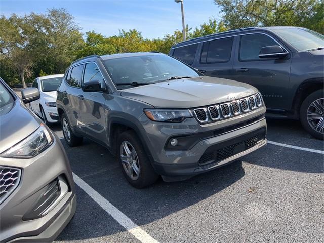 used 2024 Jeep Compass car, priced at $17,648