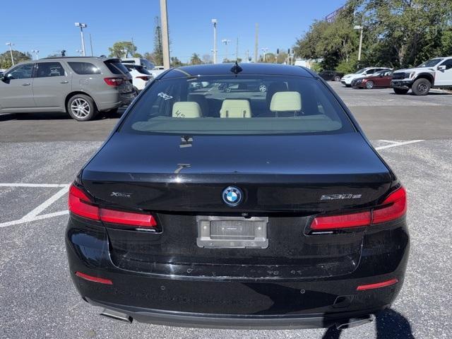 used 2023 BMW 530e car, priced at $28,481