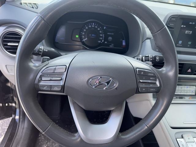 used 2021 Hyundai Kona EV car, priced at $15,844