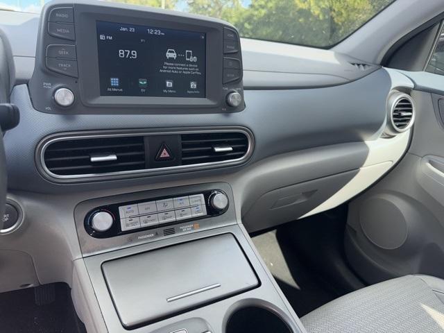 used 2021 Hyundai Kona EV car, priced at $15,844