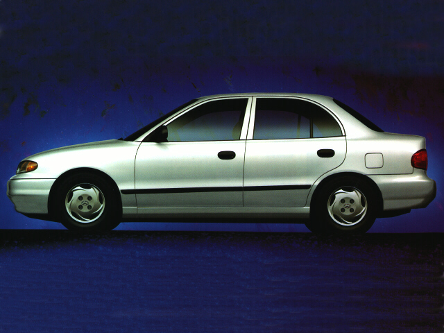 New 1996 Hyundai Accent