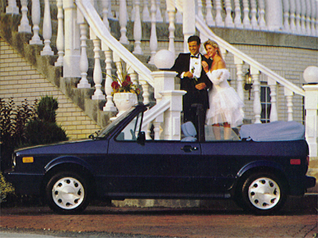 New 1993 Volkswagen Cabriolet