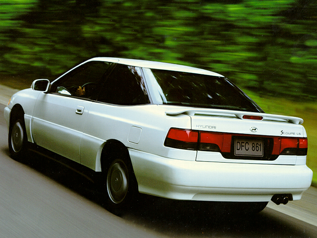 New 1995 Hyundai Scoupe