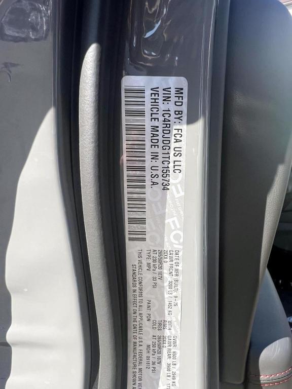 new 2026 Dodge Durango car, priced at $51,105