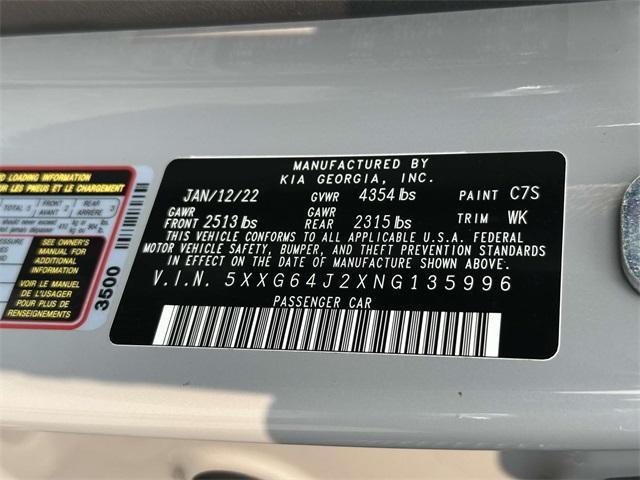 used 2022 Kia K5 car, priced at $21,950