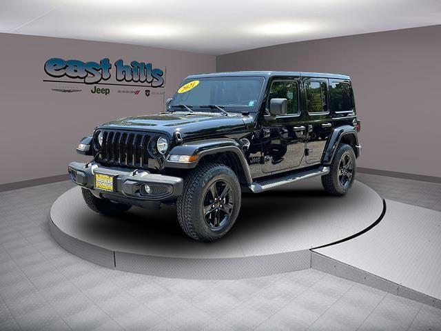 used 2021 Jeep Wrangler Unlimited car, priced at $34,297