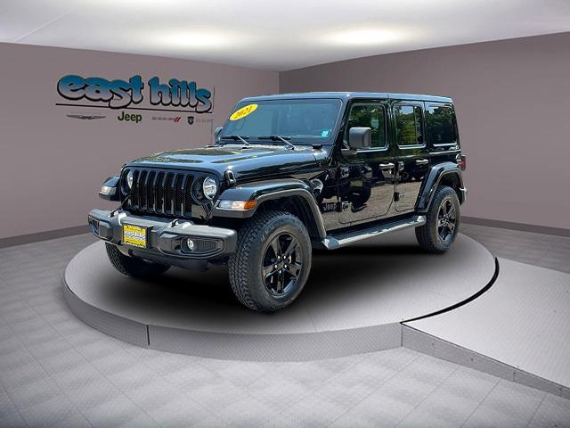 used 2021 Jeep Wrangler Unlimited car, priced at $35,614