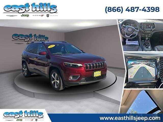 used 2021 Jeep Cherokee car, priced at $23,594