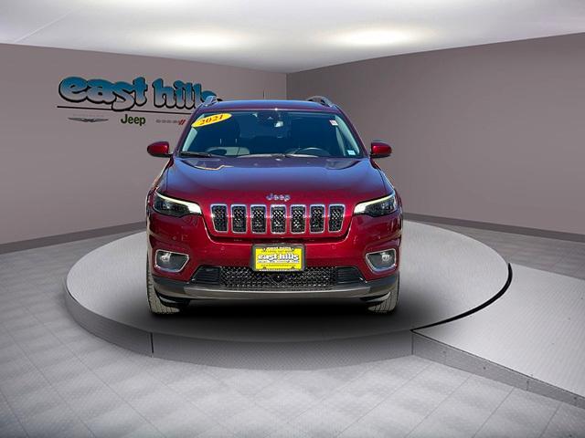 used 2021 Jeep Cherokee car, priced at $23,594