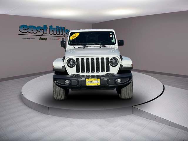 used 2021 Jeep Wrangler Unlimited car, priced at $37,474