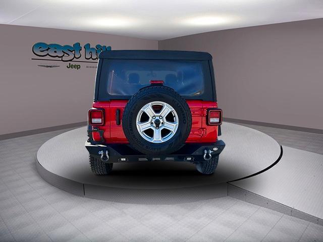 used 2021 Jeep Wrangler Unlimited car, priced at $27,586