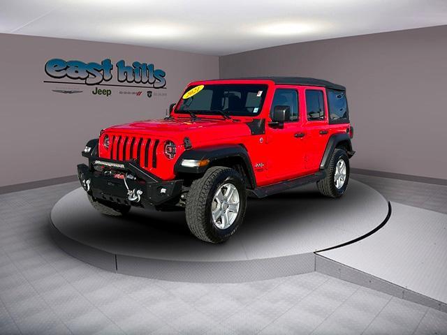 used 2021 Jeep Wrangler Unlimited car, priced at $27,586