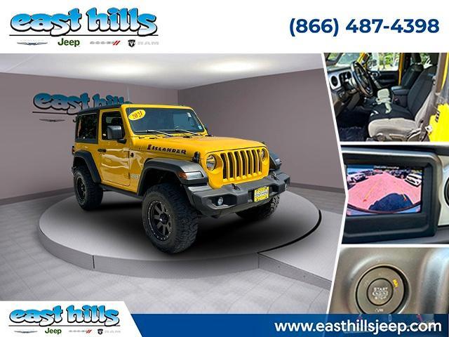 used 2021 Jeep Wrangler car, priced at $33,269