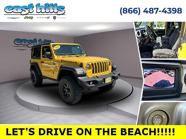 used 2021 Jeep Wrangler car, priced at $32,991