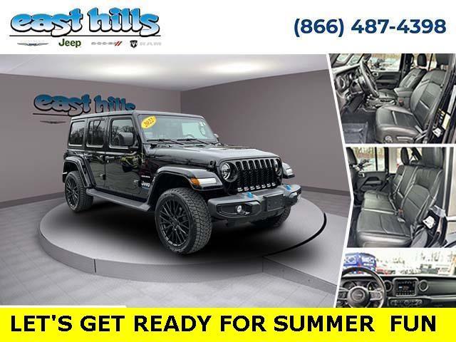used 2022 Jeep Wrangler Unlimited 4xe car, priced at $42,862