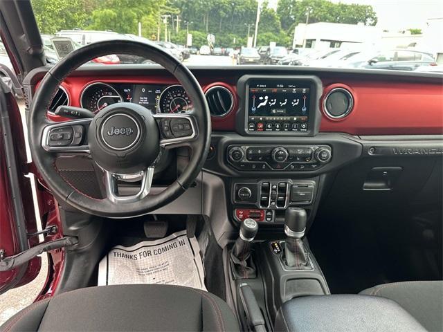used 2021 Jeep Wrangler Unlimited car, priced at $41,805