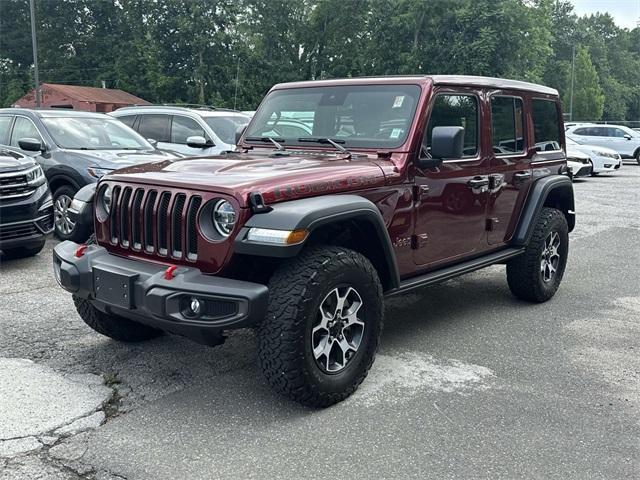used 2021 Jeep Wrangler Unlimited car, priced at $41,805