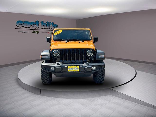used 2021 Jeep Wrangler Unlimited car, priced at $36,679