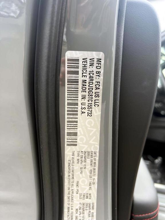 new 2026 Dodge Durango car, priced at $51,105