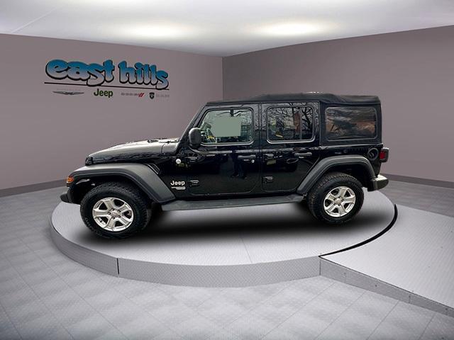 used 2018 Jeep Wrangler Unlimited car, priced at $21,588